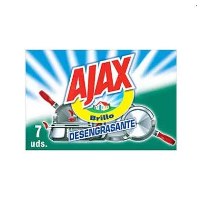 Ajax Estropajo Jabonoso 7un - Perfumería • Droguería • Pinturas